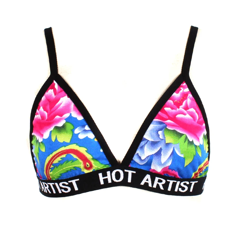 Летний Бралетт короткий топ для женщин Дамский Сексуальный Кружевной вышитый