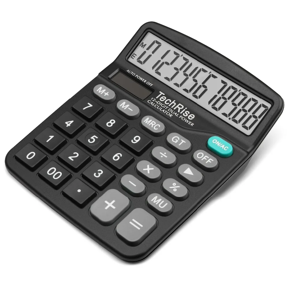 TechRise Calculator Dual-Powered Standard Function Desktop for Office and Business use | Компьютеры и офис