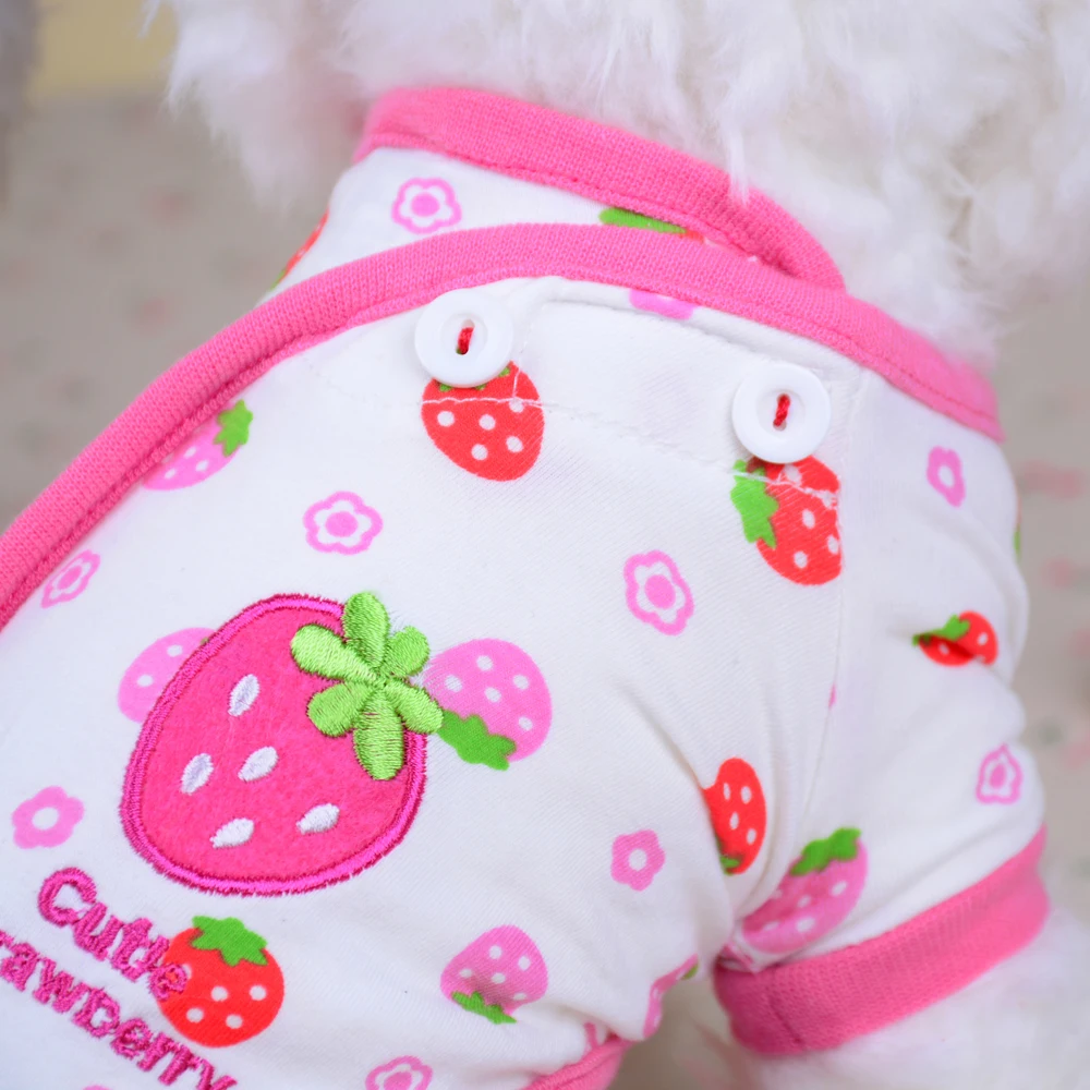 2018 хлопковая Детская Пижама для питомцев Одежда щенков комбинезон милая утка