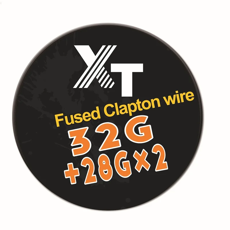 Плавленый провод Clapton 15 футов в рулоне 32GA + 2 * 28GA 26G 24G сопротивление ECigarette Высокое
