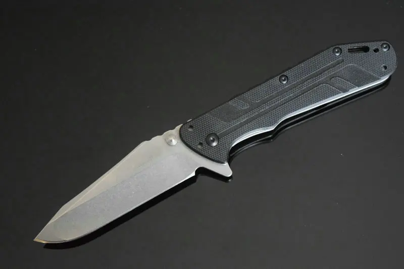 Trskt Kershaw 3880 складной нож 8cr13mov сталь камень мыть лезвие G10 Ручка выживания кемпинга