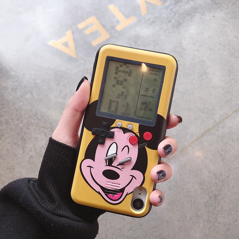 Mickey Minnie Чехол для телефона Микки, Минни, Дональд Дейзи Дак для iPhone 7, 8, 6, 6s Plus, мягкий чехол из ТПУ для iPhone X, XS, Max, XR, 10, Fundas - Цвет: Mickey Minnie