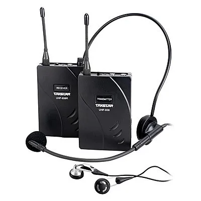 Беспроводная система туристического гида Takstar UHF 938/UHF 938 Частота 50 м Рабочий