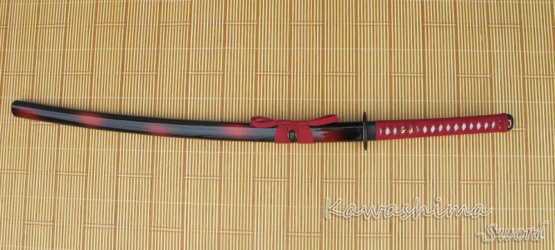 Sword Ручной Катана иайто 1060 Высокоуглеродистой Стали Полный Тан Профессиональный Для Боевых Искусств