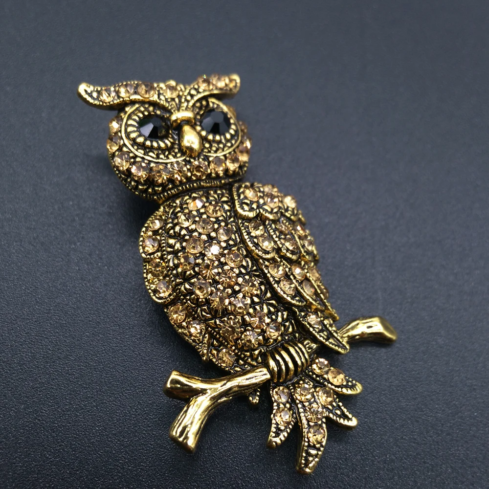 Женская Брошь-булавка в форме совы | Украшения и аксессуары