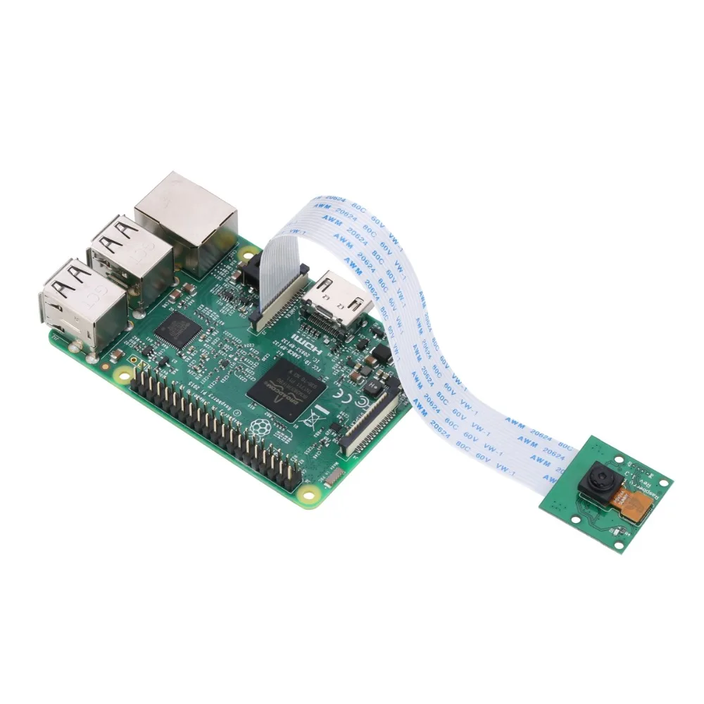 Модуль камеры Raspberry Pi 4 Model B CSI веб камера 5 Мп с поддержкой видео 1080p 720p а также для