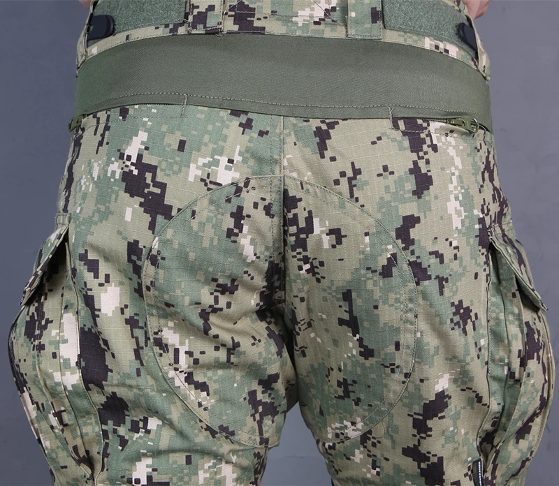 Страйкбол Emerson bdu G3 боевая униформа рубашка брюки с наколенниками Emerson BDU военная армия AOR2 камуфляж костюмы EM8596+ 7049