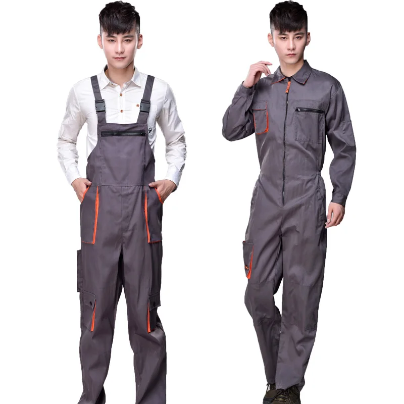 

Work Bib overalls men women protective coverall repairman strap jumpsuits trousers working uniforms Plus Size 5XL coveralls