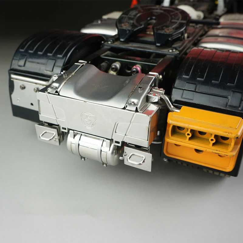 Задний бампер для грузовика Tamiya комплекты выхлопных газов и слайдеров 1/14 rc