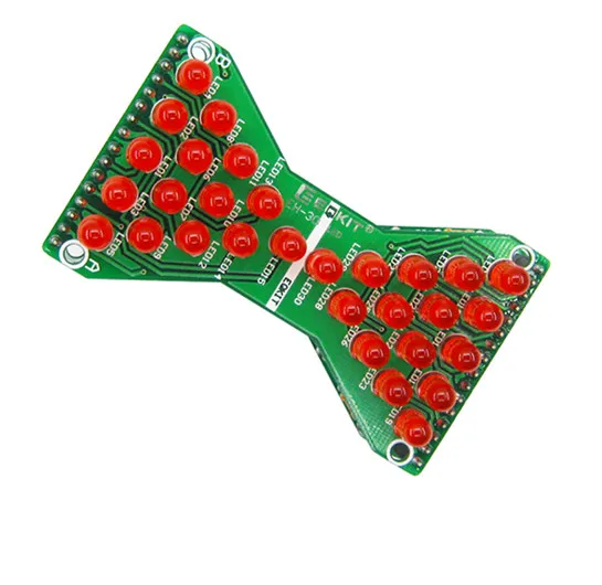 Электронные песочные часы DIY Kit Забавные электрические с регулируемой скоростью