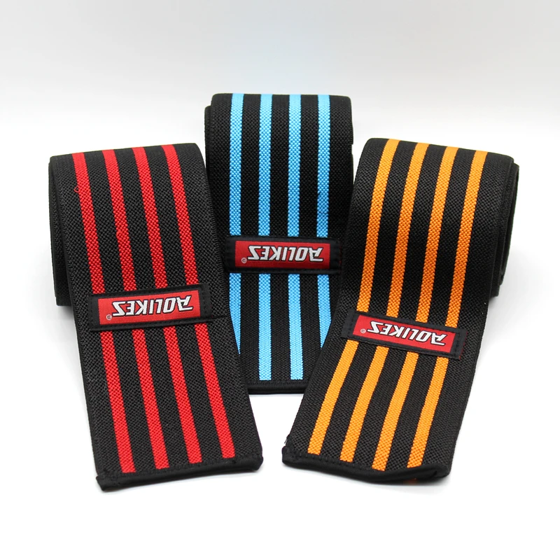 2 шт./лот 180*8 см подтяжки веса Кроссфит эластичные повязки на колено