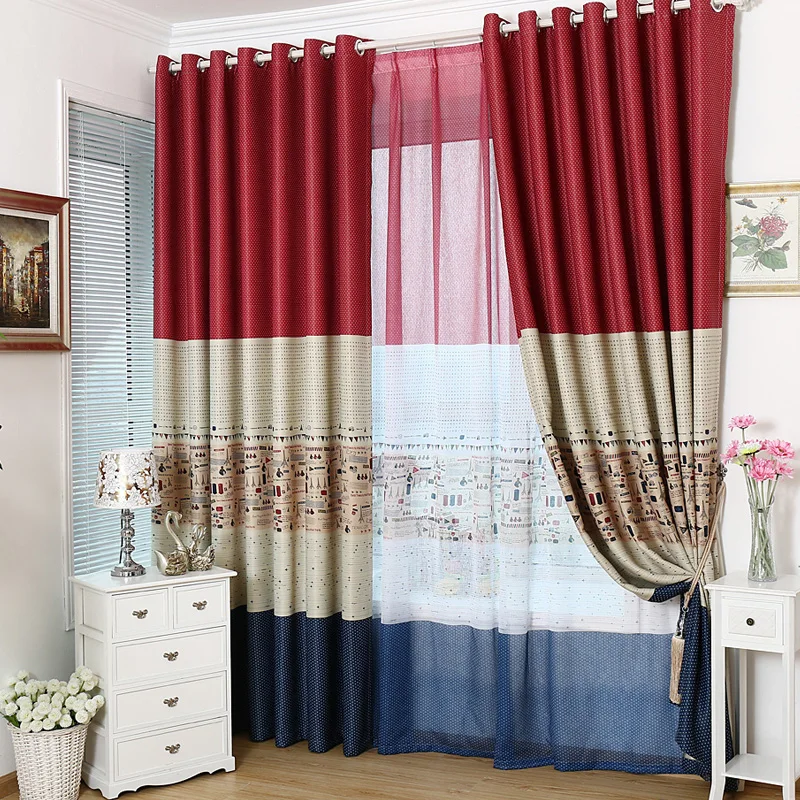 LOZUJOJU затемненные занавески для детской спальни двери окна современный дизайн