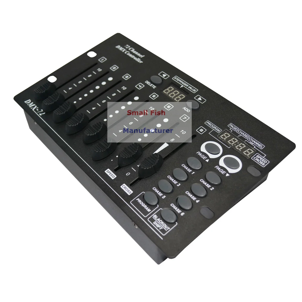 Portable 72 Channel DMX Controller DJ Equipment 512 Console Stage Lighting For LED Par Moving Head Spotlights | Освещение