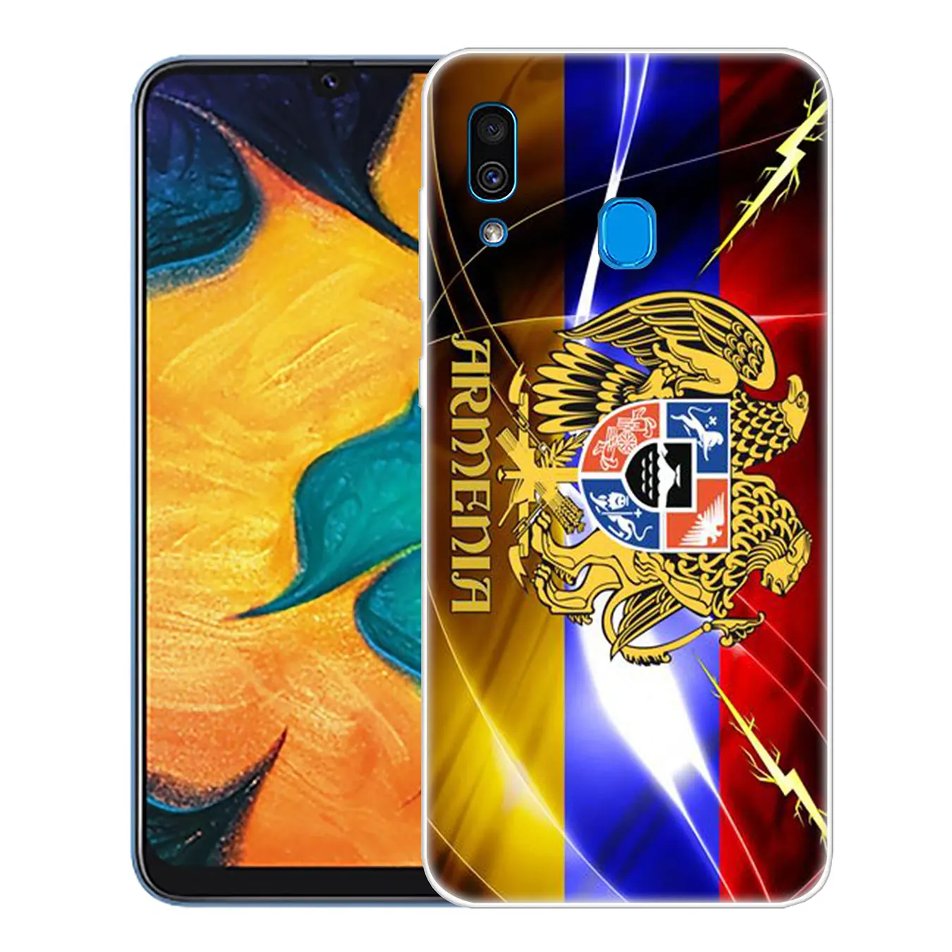 Прозрачный чехол для Samsung Galaxy A70 A60 A50 A40 A30 A20 A10 M10 M20 M30 M40 A20e | Мобильные телефоны и