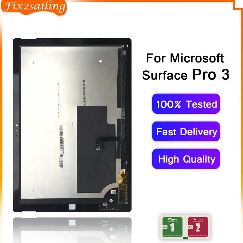 ЖК-дисплей для microsoft Surface Pro 3(1631) TOM12H20 V1.1 LTL120QL01 003 сенсорный экран дигитайзер панель сборка Замена