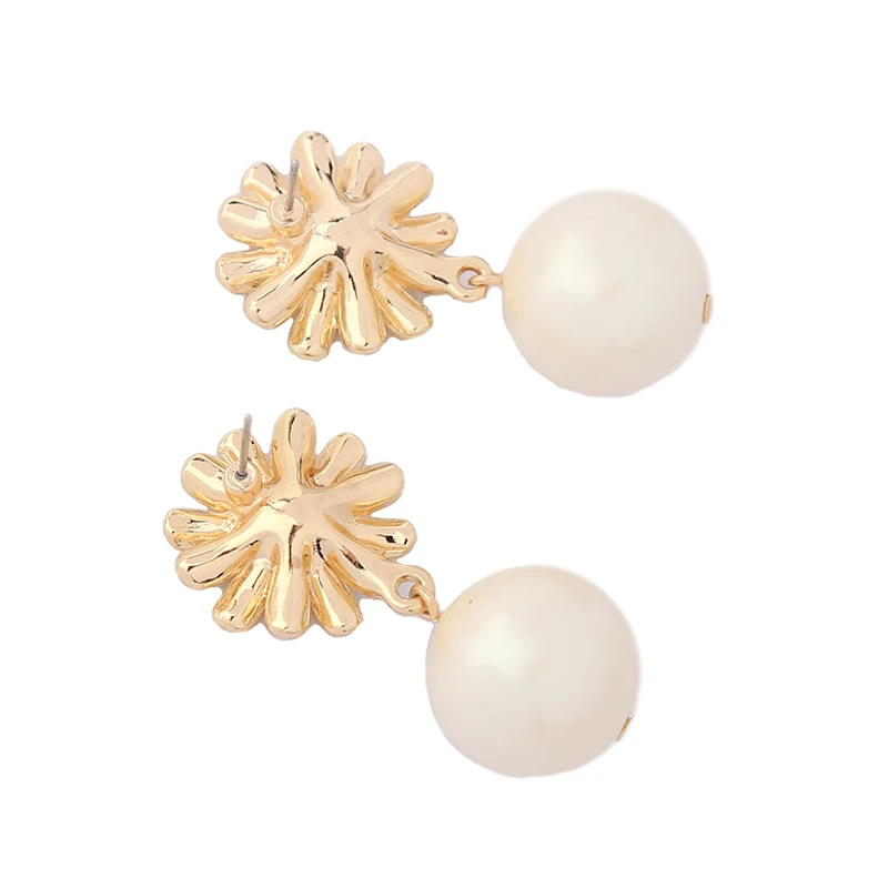 Оптовая цена 2018 новые серьги с цветком из розового золота и висячие