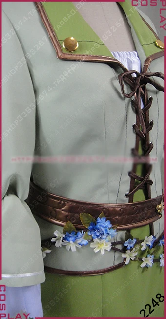 

Love Live Flower Flower Elf Fairies Sonoda Umi Awakening Cosplay Costume Uniform Outfit Top+Skirt+Belt Custom-made