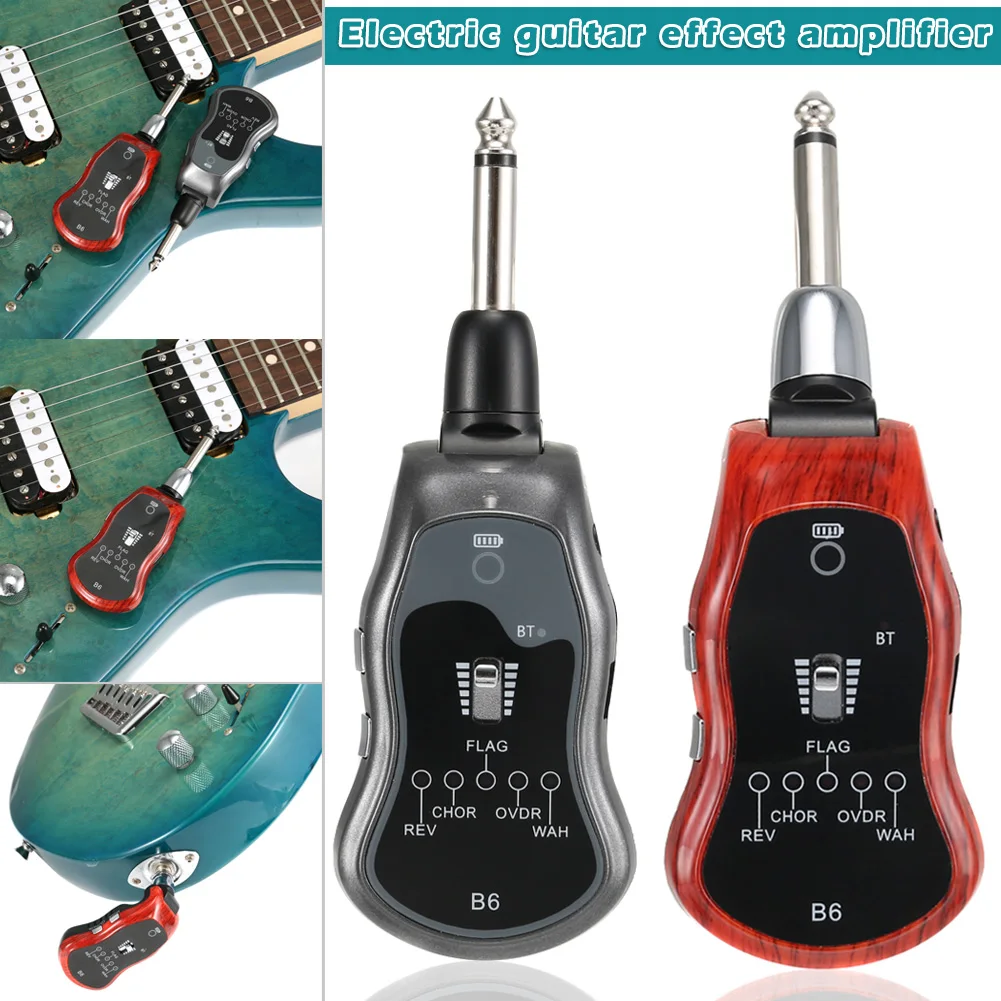 Цифровая система усилителя эффектов гитары с USB зарядкой и поддержкой