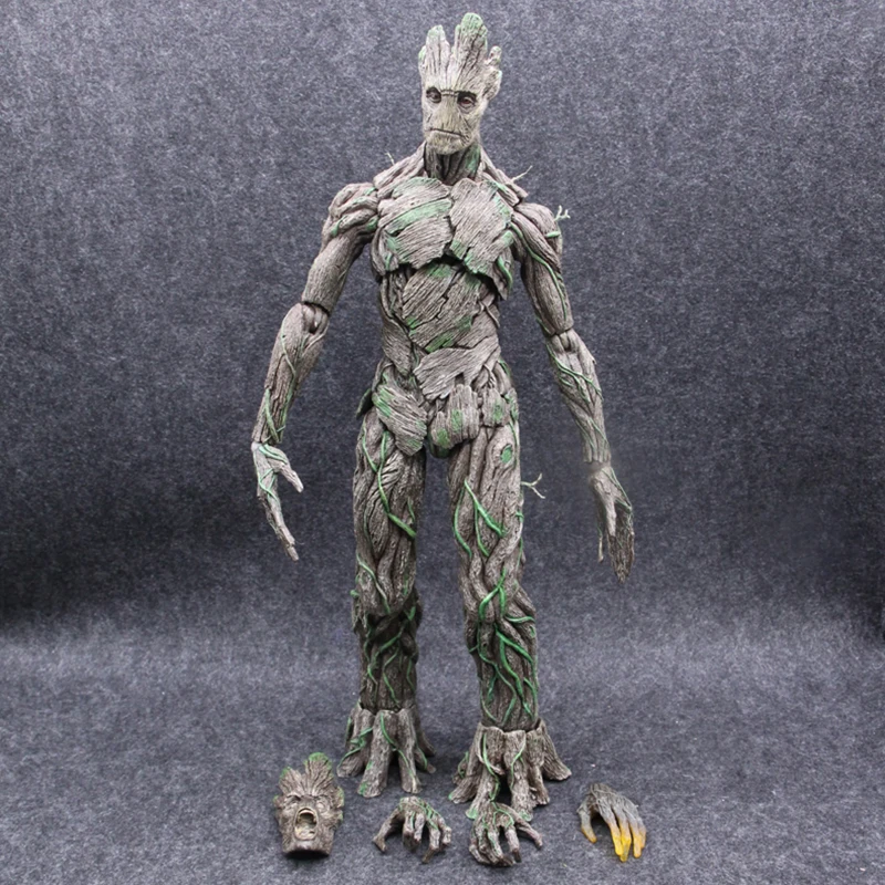 40 см Большой размер Горячая Распродажа игрушки Аниме Marvel Guardians of The Galaxy дерево