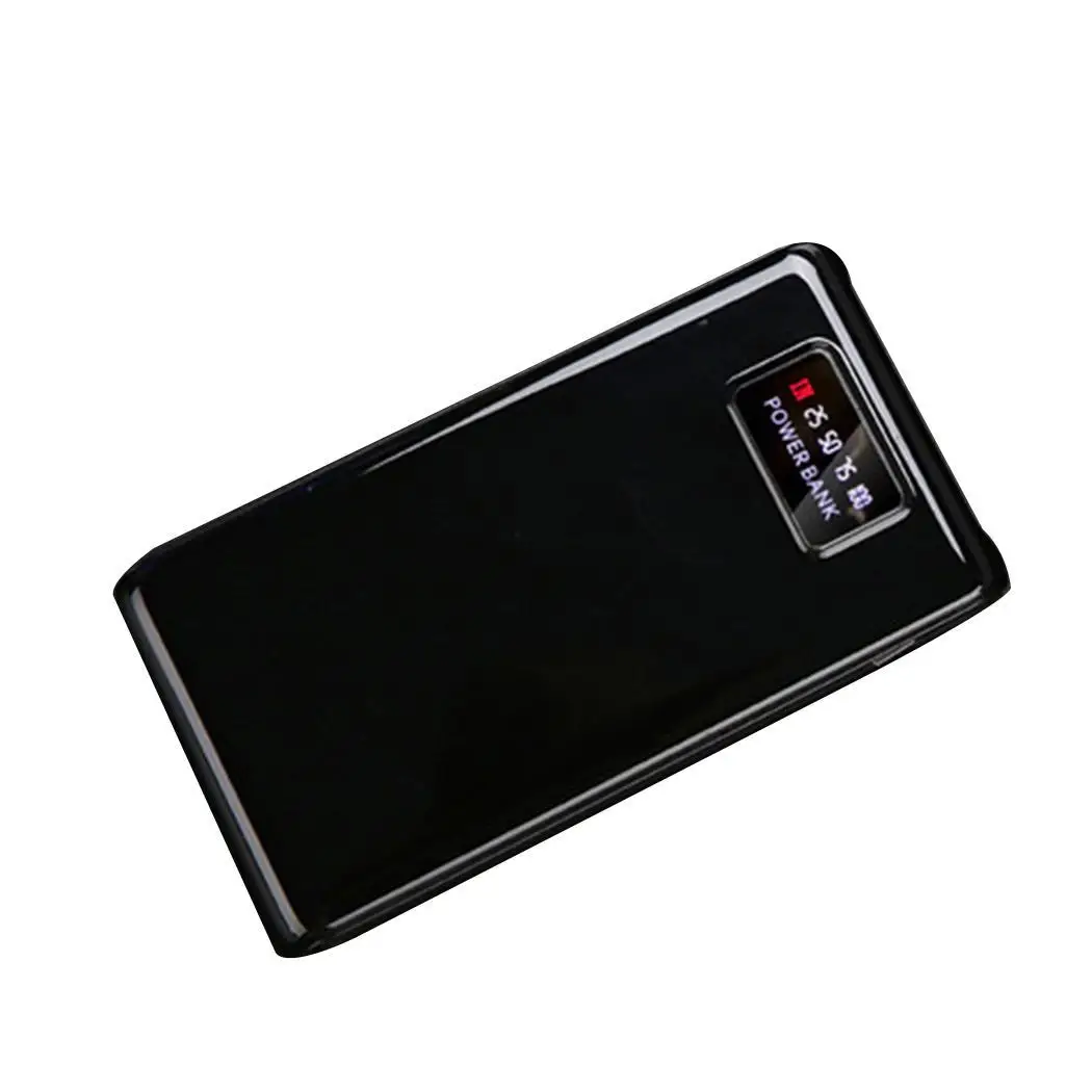 Бесплатная Сварка power Bank Shell ЖК-экран цифровой дисплей чехол для телефона с