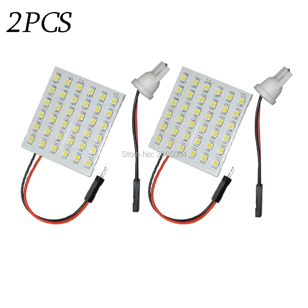 2X Фирменная Новинка 36 3528 SMD 6*6 светодиодный Панель светильник чистого белого