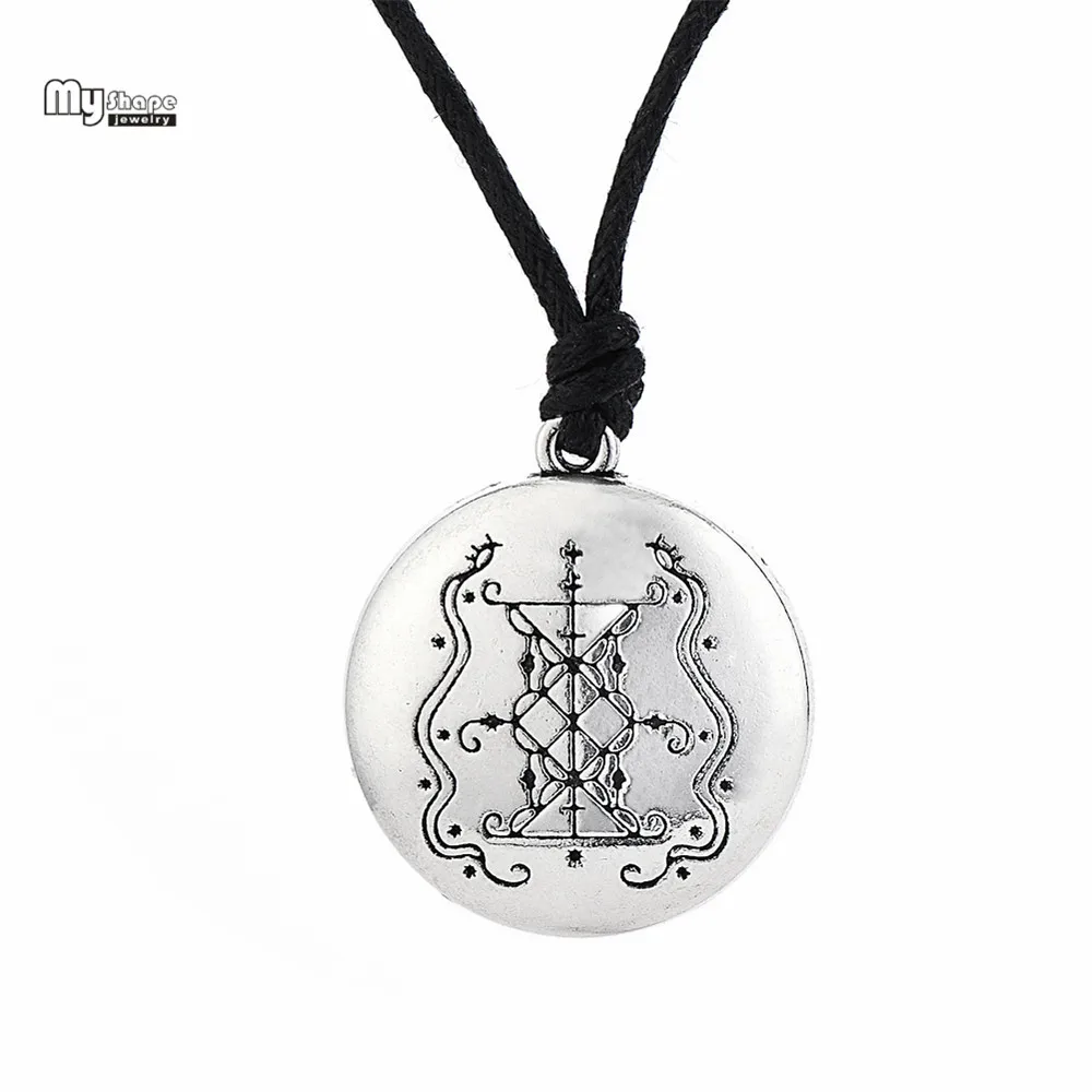 My Shape винтажное ожерелье талисман папа дамбала Вуду кулон чокер амулет Hoodoo шнур