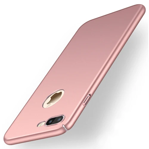 Rose gold Чехол из розового золота для iPhone 11 Pro 7 8 X XR XS Max, жесткий пластиковый чехол для APPLE i Phone 5 5S SE 6 6S Plus, чехол - Цвет: Rose gold