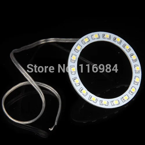 2 шт х автомобильная светодиодная головная светильник 60 мм 3528 18-SMD Ангельские