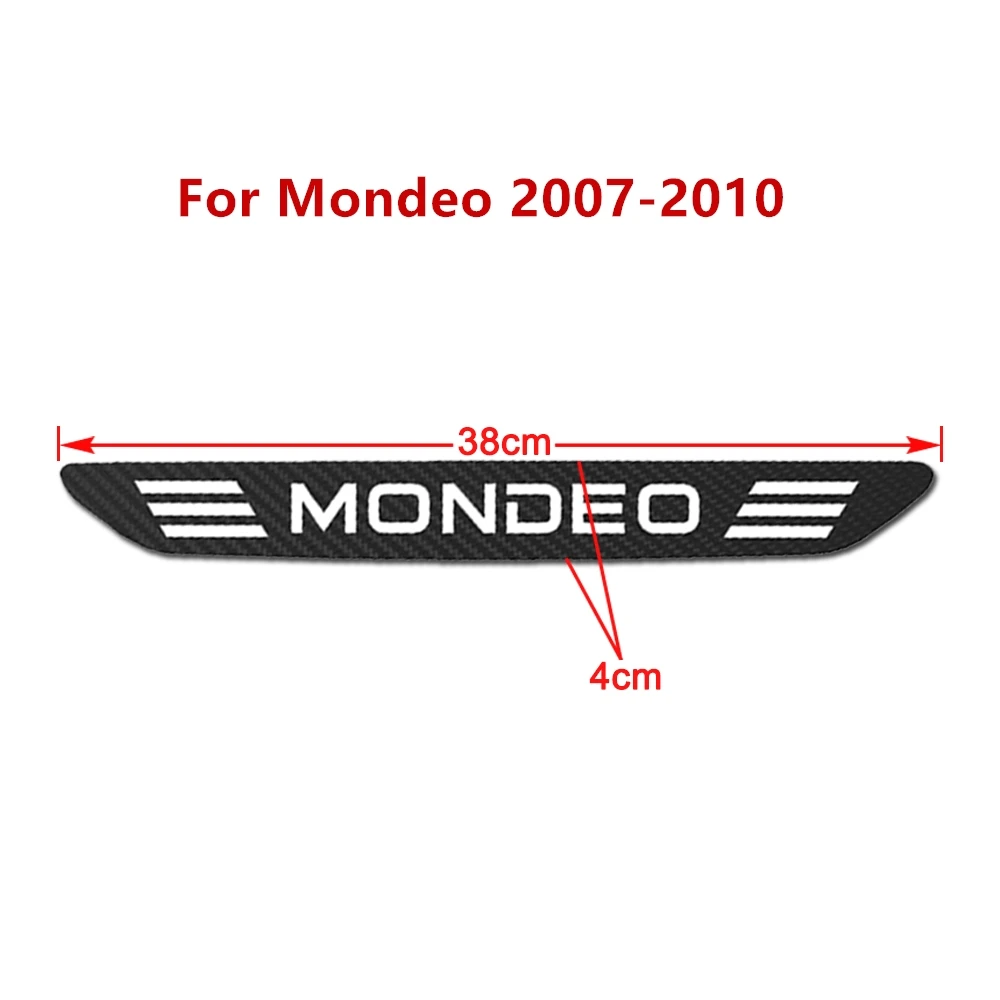 Для Mondeo 2007-2010 для Ford 2011-2013 наклейка из углеродного волокна на заднее ветровое