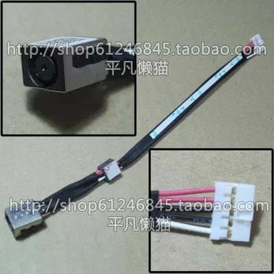 WZSM New laptop DC Power Jack connector with cable harness for Dell Inspiron 5000 Series 15-5545 15 5547 | Компьютеры и офис