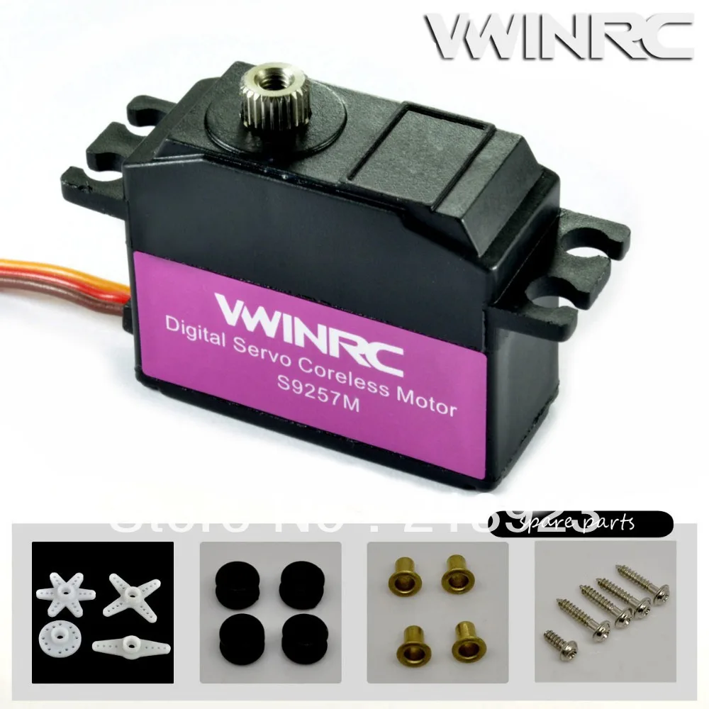 VWINRC 9257 металлическая Шестерня Цифровой 30g сервопривод для выравнивания TREX 450 руль