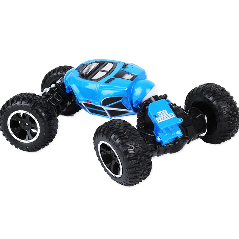 RC автомобиль внедорожные транспортные средства двухсторонний флип трюк 4WD 2 4 ГГц