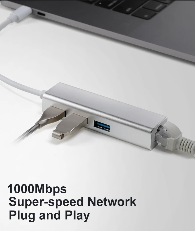 Usb хаб все в одном usb c lan к rj45 Тип c к Ethernet адаптеру для macbook usb 3,0 1000 Мбит порт lan newwork гигабитный разветвитель для портативных компьютеров