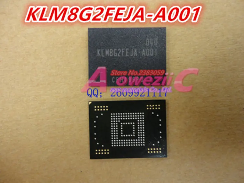 

Aoweziic 100% new original KLM8G2FEJA-A001 BGA memory chip KLM8G2FEJA A001