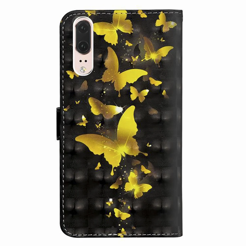 Eqvvol класса люкс 3D из искусственной кожи чехол бумажник для телефона huawei P20 Lite рro Y5