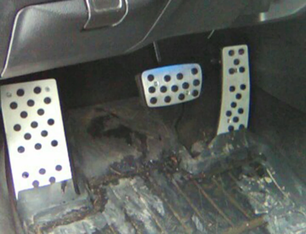 DEE Car Accessories For ACURA RL RLX TL TSX AT Accelerator Gas Brake Footrest Foot Rest Pedal Pad Sticker Styling Cover Plate | Автомобили