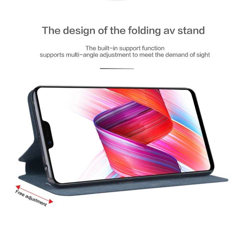 Для OPPO R15 Dream Mirror Edition чехол Mofi модный флип PU кожаный для мобильного телефона