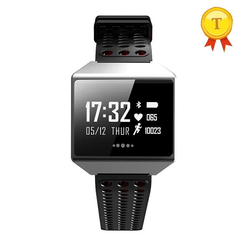 2018 new model 180mAH battery Sports Band dynamic Heart Rate Blood Pressure Monitor ppg Smart Wristband Vibration reminder | Электроника