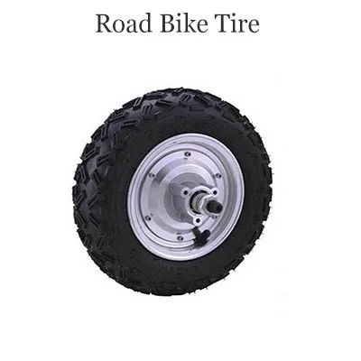 48V 500W Road Tire 36 в 48 в 500 Вт 13 дюймов колеса для электровелосипеда, бесщеточный двигатель постоянного тока, Электромобиль, скутер, конверсионный комплект, мотоциклетная шина для велосипеда - Цвет: 48V 500W Road Tire