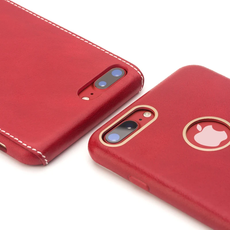 Чехол из натуральной кожи для iphone 7 plus 5 дюймов натуральная телячья кожа деловой