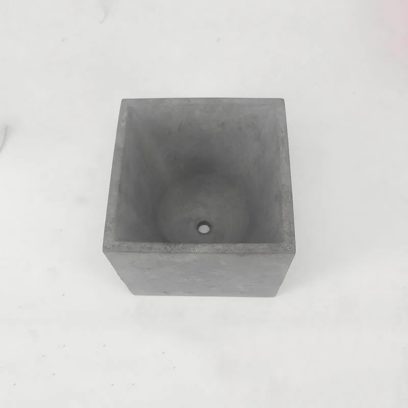 Квадратная форма из силикагеля для бетона изготовления цветочных горшков кашпо