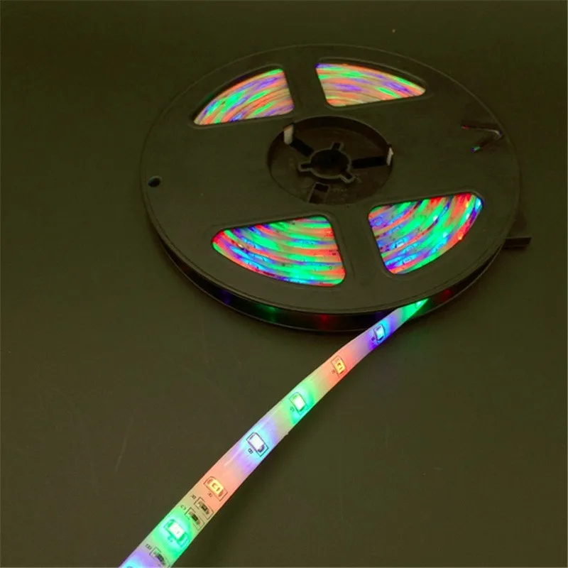 Светодиодная лента 3528 RGB водонепроницаемый диодный светильник 5 м SMD с
