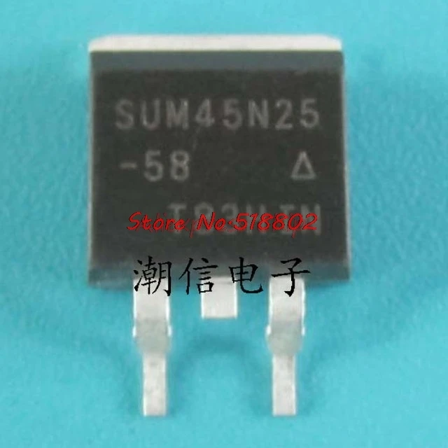 1 шт./лот SUM45N25-58 SUM45N25 45N25 250V 45A TO-263 в наличии | Электронные компоненты и