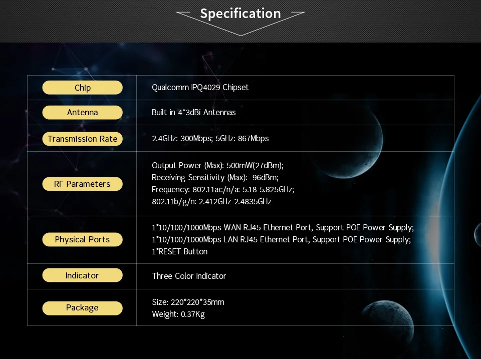 Роутер COMFAST 1200 Мбит/с 2 4 ГГц + 5 8 ГГц|openwrt wifi router|gigabit routerwifi router |
