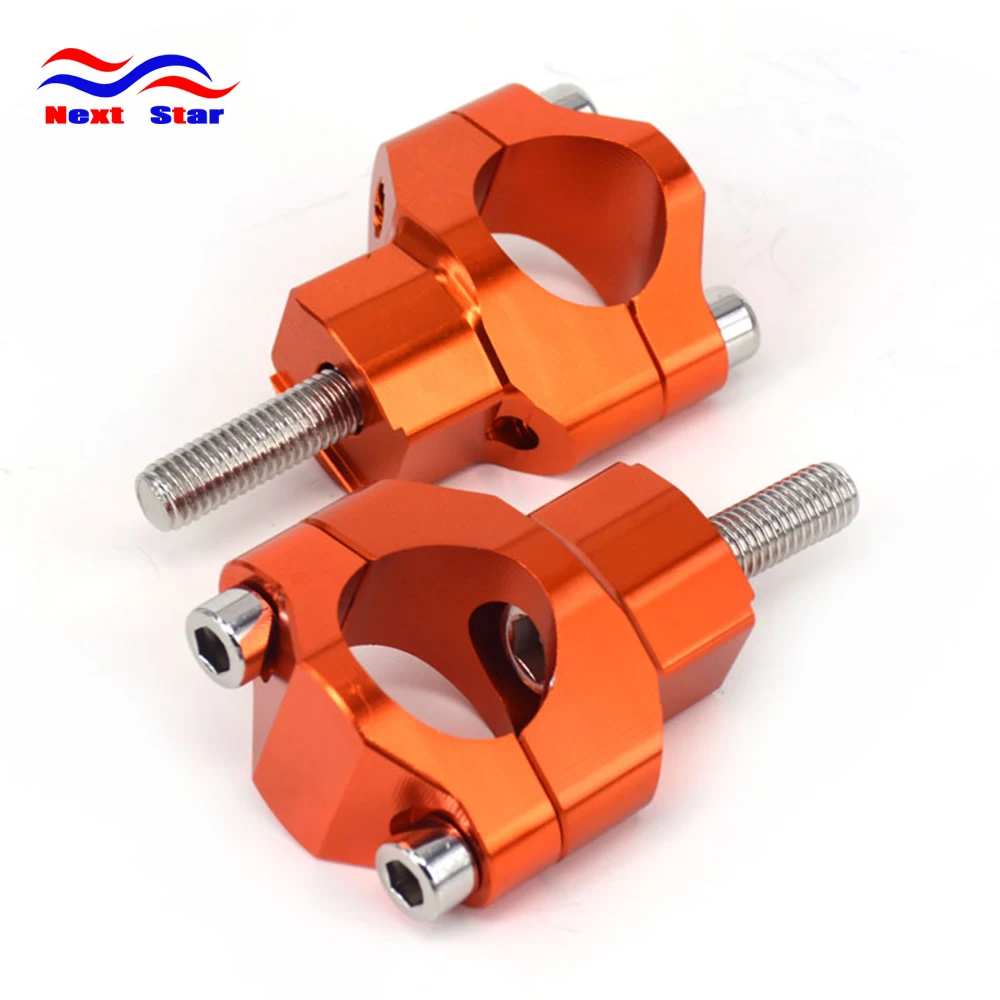 CNC Заготовка руль жир бар стояки 28 мм держатель Зажим адаптер для KTM 125 530 лет 00 16 SX