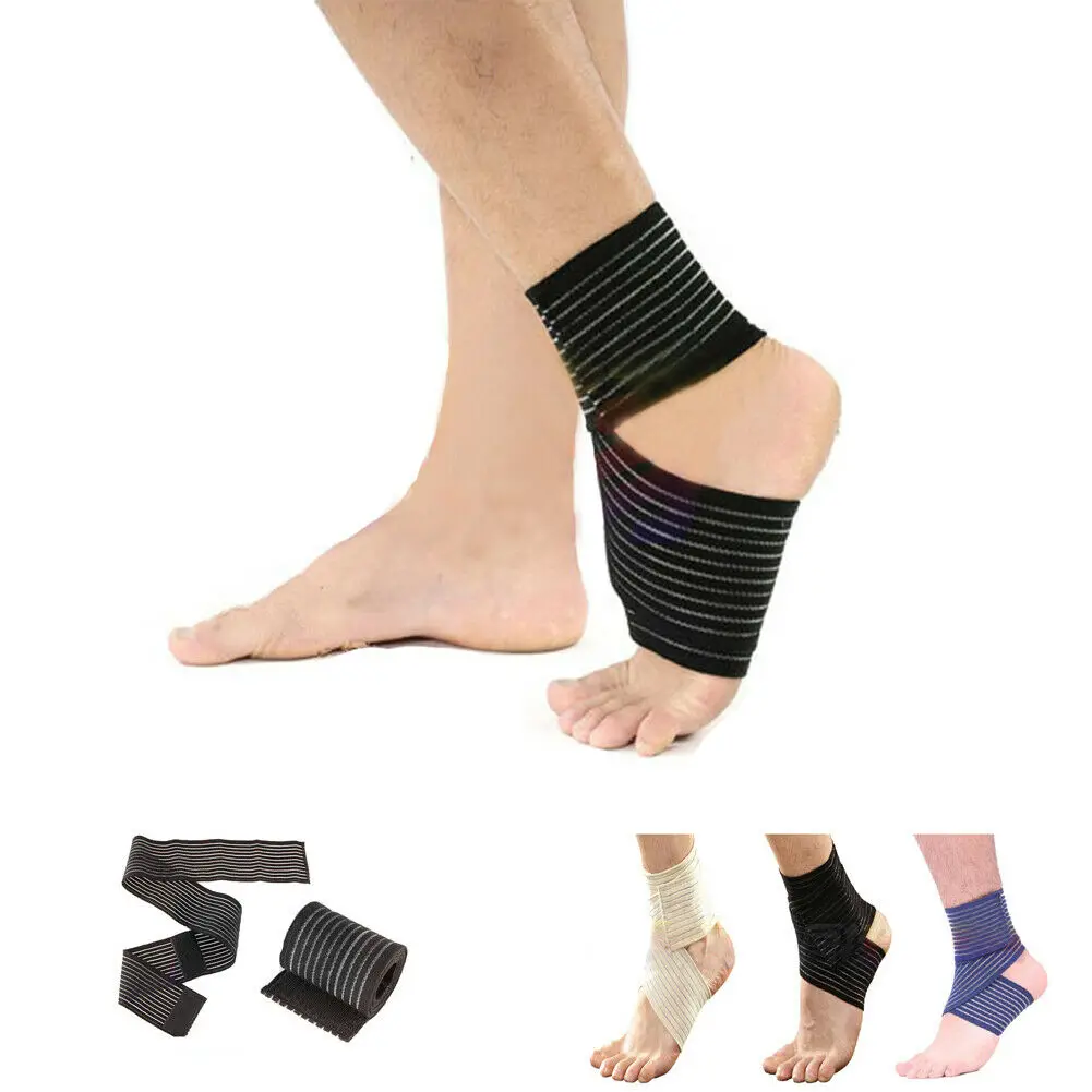 Регулируемая поддержка лодыжки скобы для ступней растяжения травм защита от