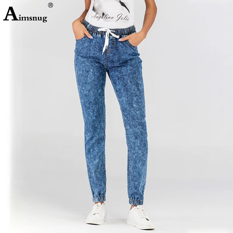 Женские летние джинсовые брюки женские длинные комбинезоны джинсы-бойфренды с