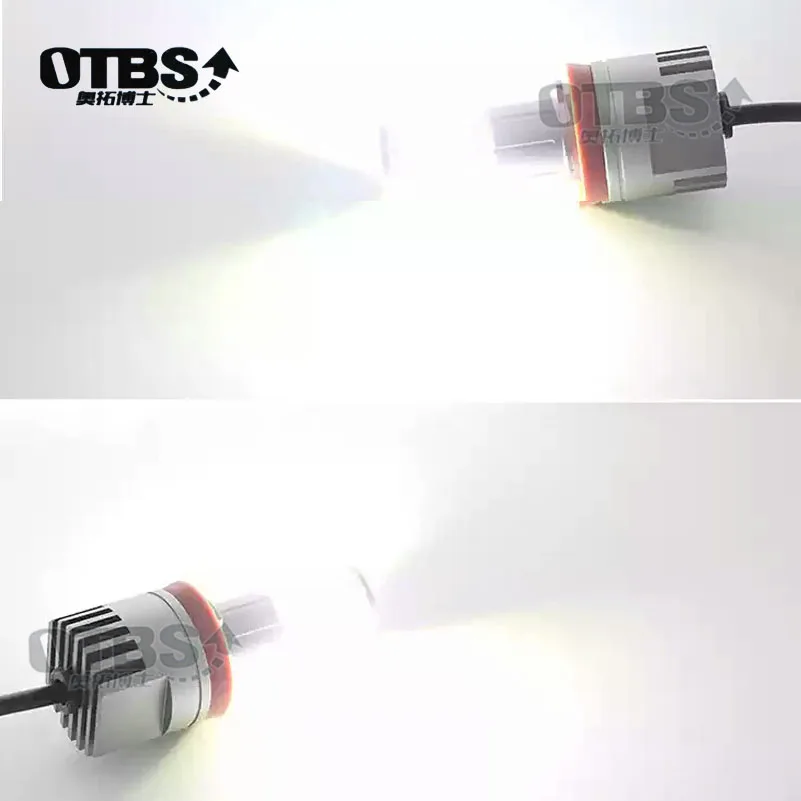 Низовых территориальных 2 шт. 2x120 Вт 240 E92 H8 светодиодный Ангельские глазки