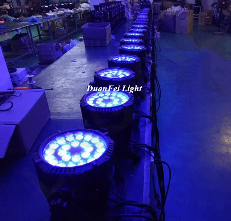 2 шт. сценический светодиодный прожектор rgbw par cans Светодиодный par-прожектор 24x10w |