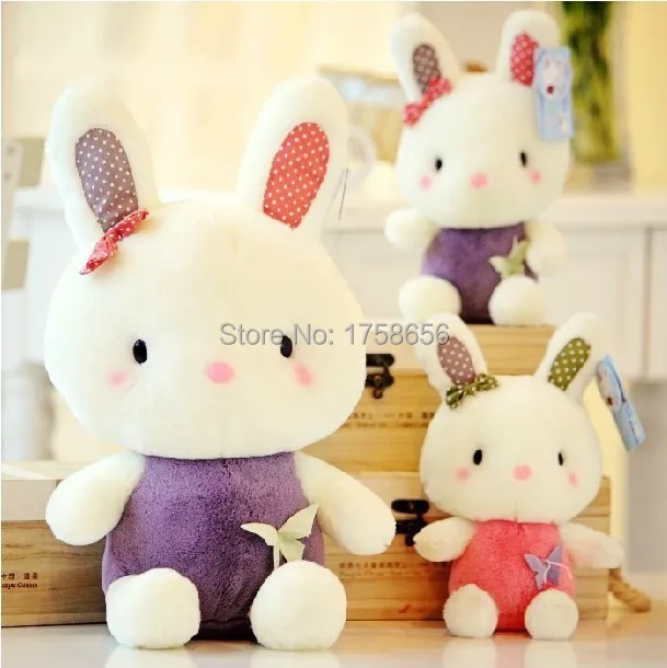 30CM 1 PCS Carton Cute Rabbit Good Quality Stuffed and Plush Toys Brinquedos Drop shipping P031 | Игрушки и хобби